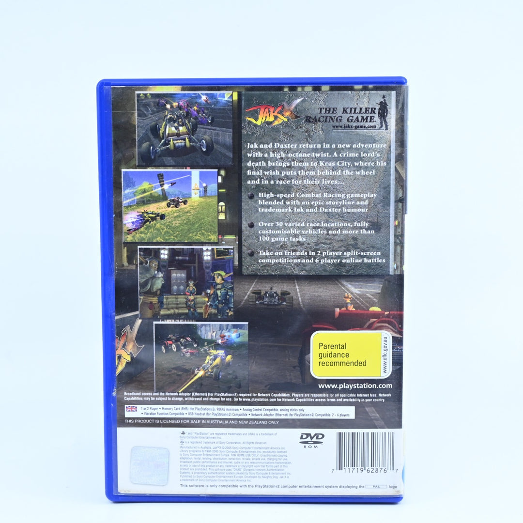 Jak X - Sony Playstation 2 / PS2 Game + Manual - PAL - MINT DISC!