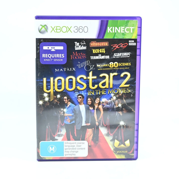 Yoostar 2: In The Movies - Xbox 360 Game + Manual - PAL - MINT DISC!