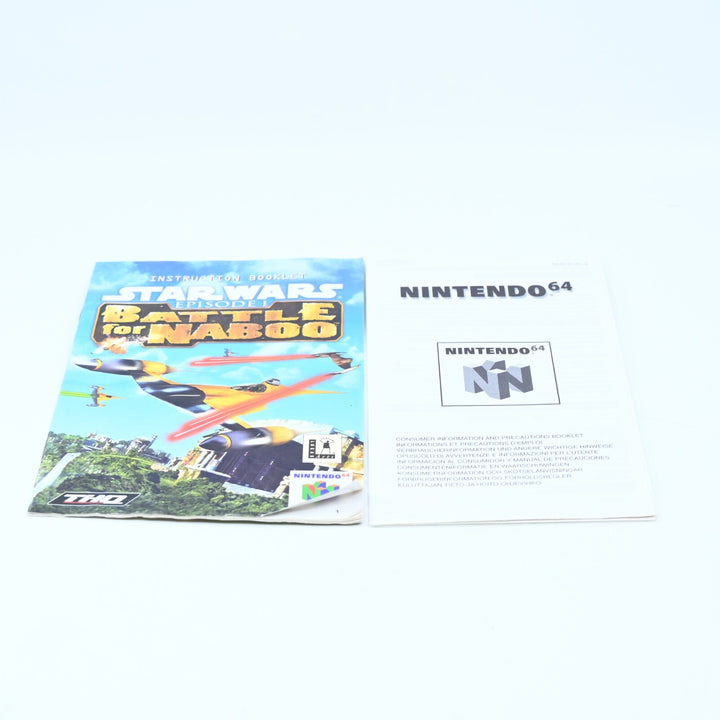 Star Wars Episode 1 Battle for Naboo - N64 / Nintendo 64 Boxed Game - PAL