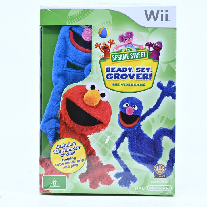SEALED! Sesame Street: Ready, Steady, Grover! - Nintendo Wii Game -FREE POST!
