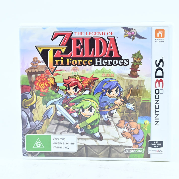 The Legend of Zelda: Tri Force Heroes - Nintendo 3DS Game FREE POST!