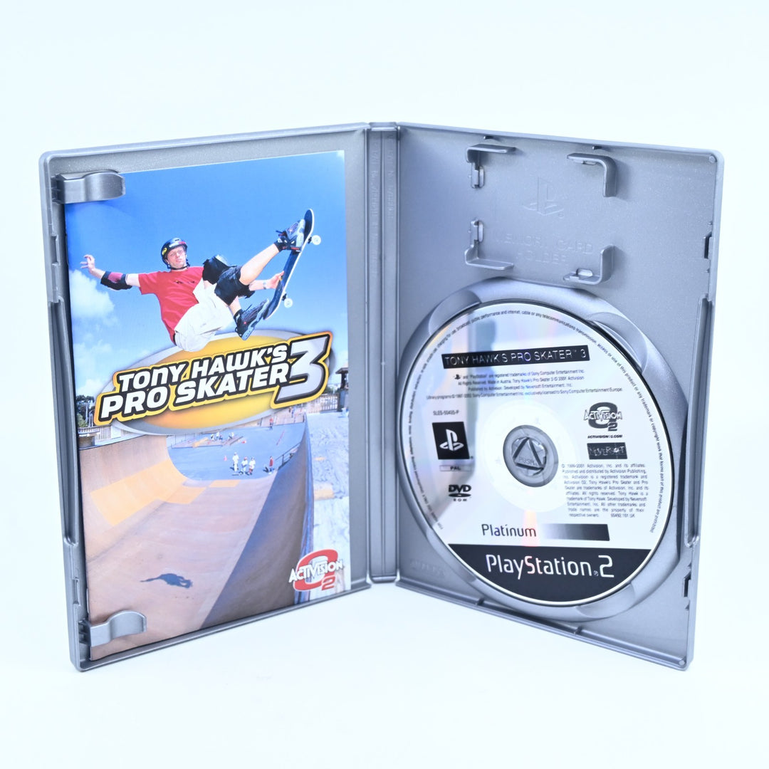 Tony Hawk's Pro Skater 3 - Sony Playstation 2 / PS2 Game + Manual - PAL