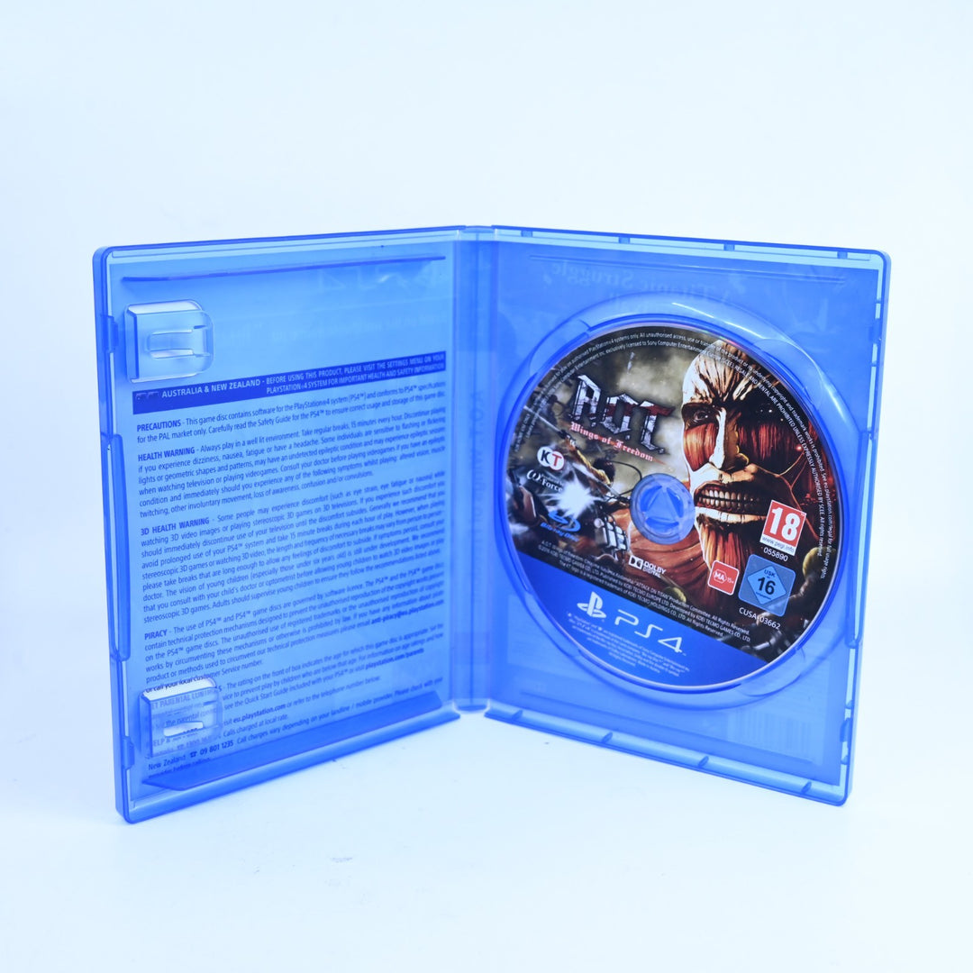 A.O.T. Wings Of Freedom - Sony Playstation 4 / PS4 Game - FREE POST!