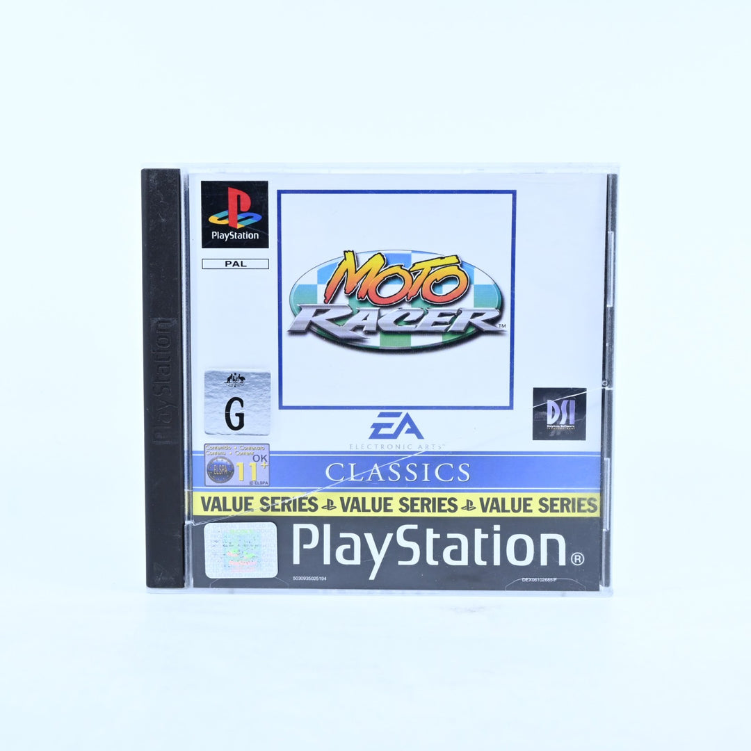 Moto Racer - Sony Playstation 1 / PS1 Game + Manual - PAL - MINT DISC!