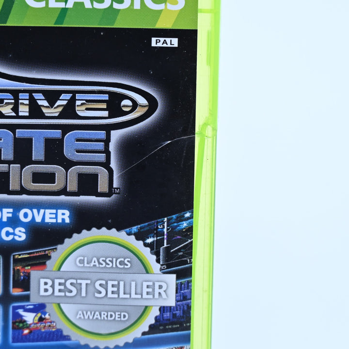 SEGA Mega Drive Ultimate Collection - Xbox 360 Game + Manual - PAL - MINT DISC!