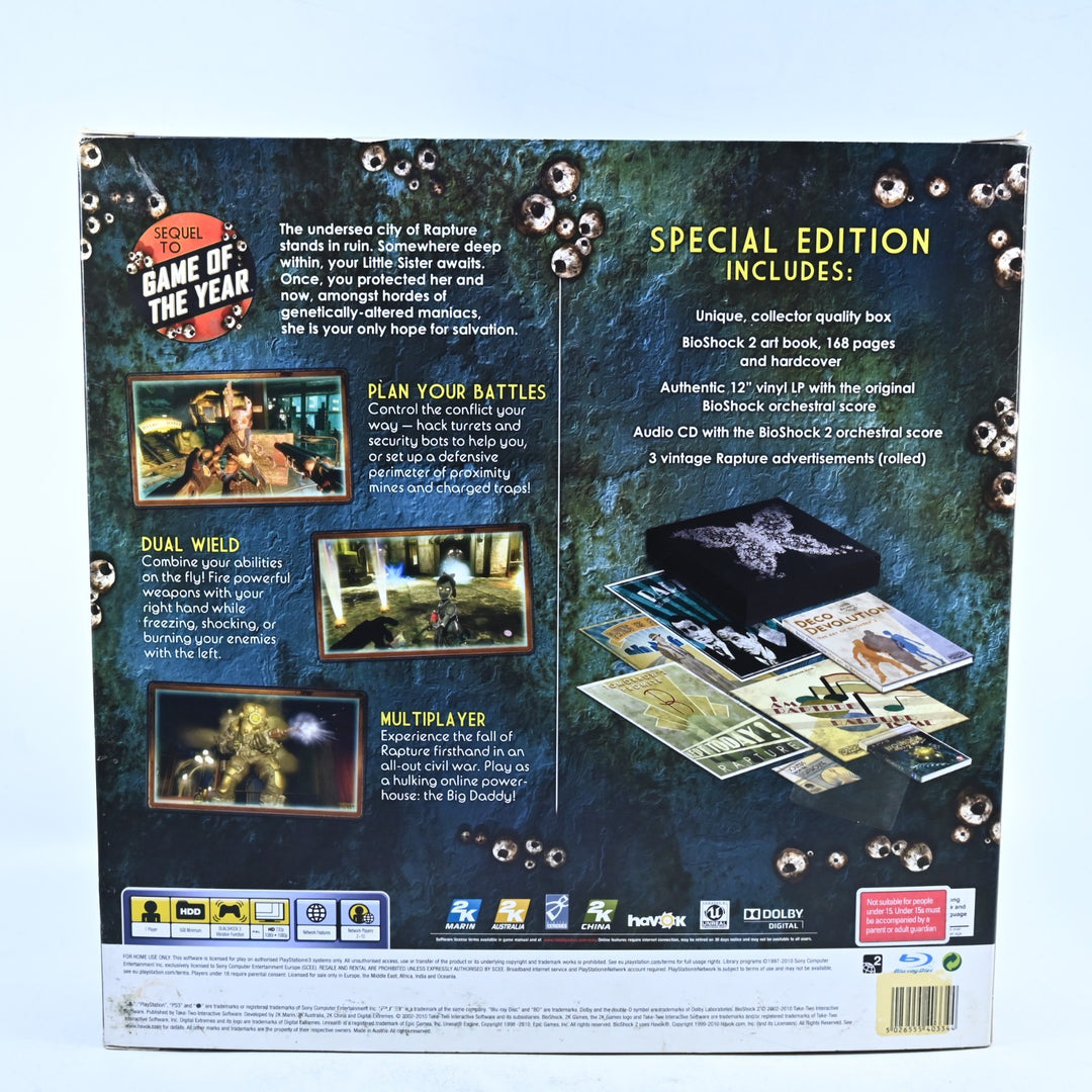BioShock 2 - Special Edition - Sony Playstation 3 / PS3 Game + Manual