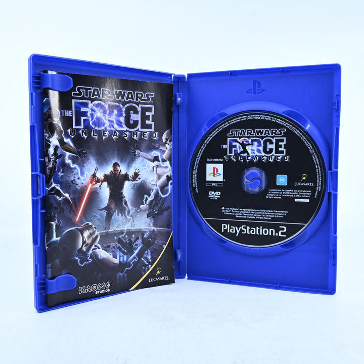 Star Wars: The Force Unleashed - Sony Playstation 2 / PS2 Game + Manual - PAL