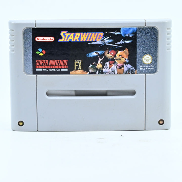 Starwing - Super Nintendo / SNES Game - PAL - FREE POST!