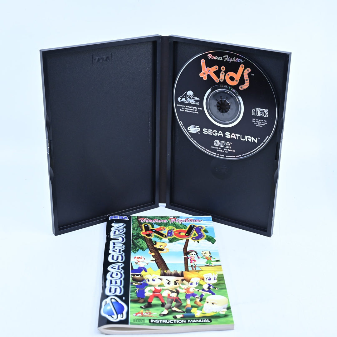 Virtua Fighter Kids - Sega Saturn Game + Manual - PAL - MINT DISC!
