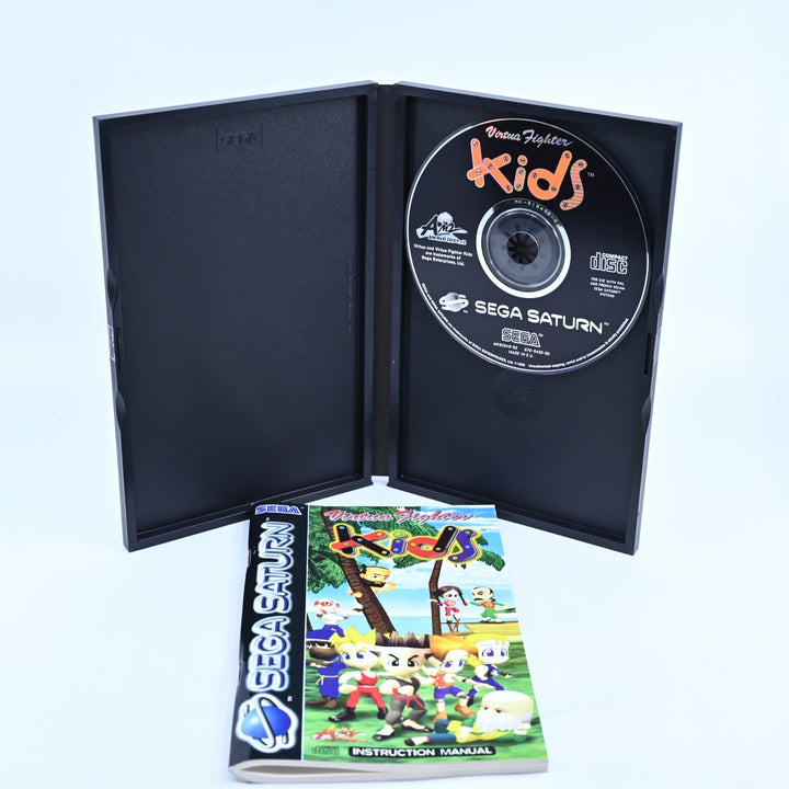 Virtua Fighter Kids - Sega Saturn Game + Manual - PAL - MINT DISC!