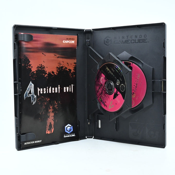 Resident Evil 4 - Nintendo Gamecube Game + Manual - PAL - FREE POST!