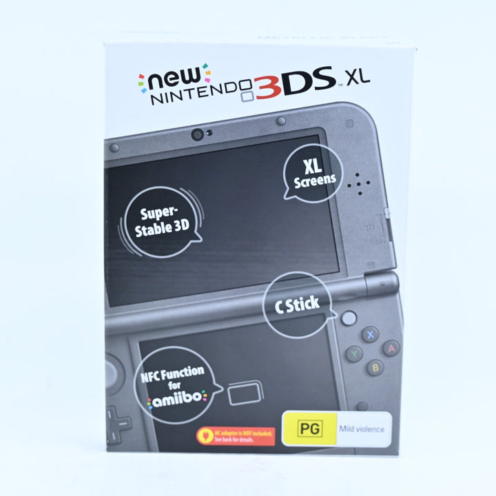 Metallic Black - 'New' Nintendo 3DS XL Boxed Console