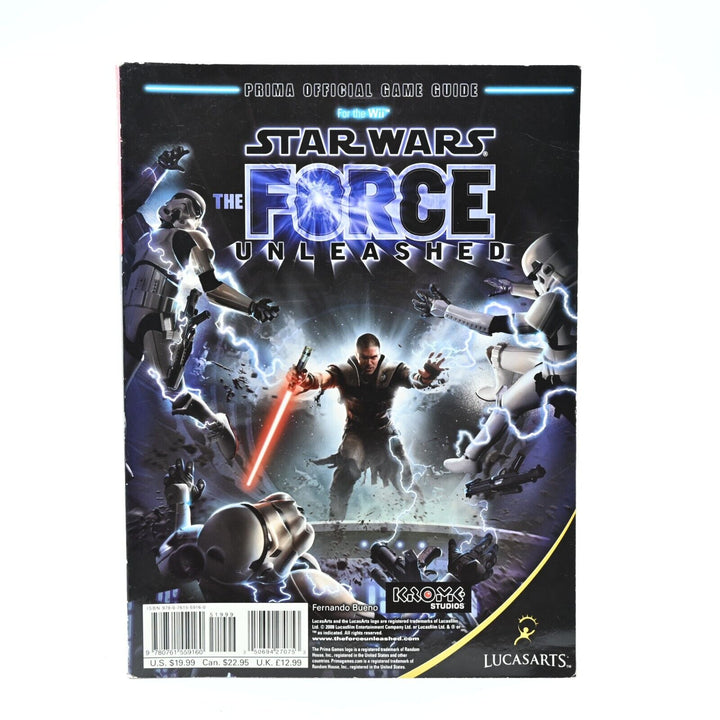 Star Wars the Force Unleashed - Official Game Guide by Prima