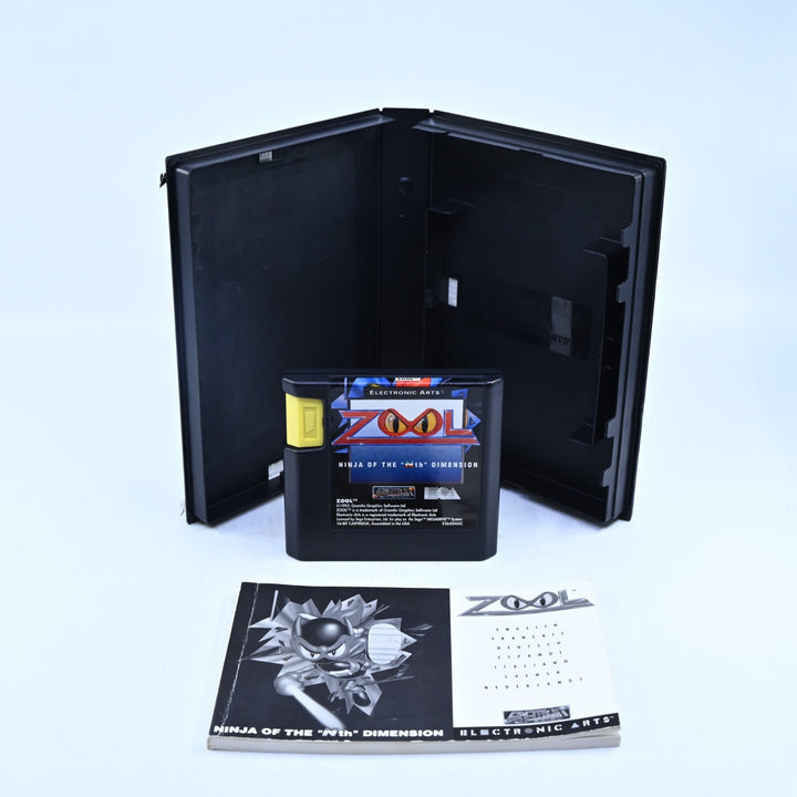 Zool: Ninja Of The "Nth" Dimension - Sega Mega Drive Game + Manual - PAL