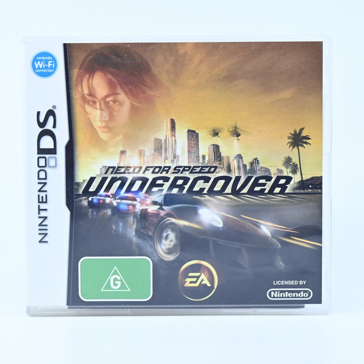 Need for Speed: Undercover - Nintendo DS Game - PAL + Manual - FREE POST!