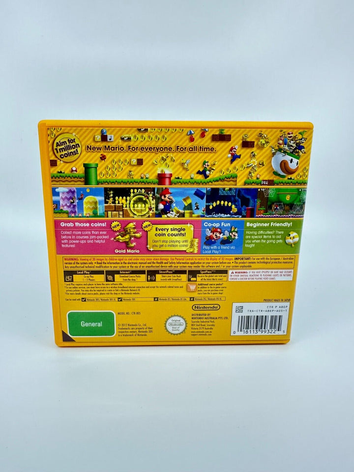 New Super Mario Bros. 2 #1 - Nintendo 3DS Game - PAL - FREE POST!