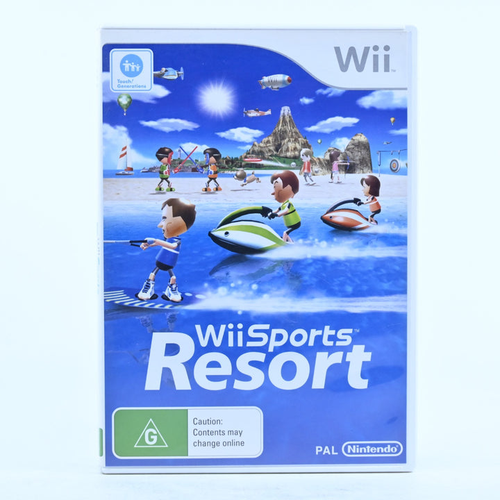Wii Sports Resort - Nintendo Wii Game + Manual - PAL - MINT DISC!