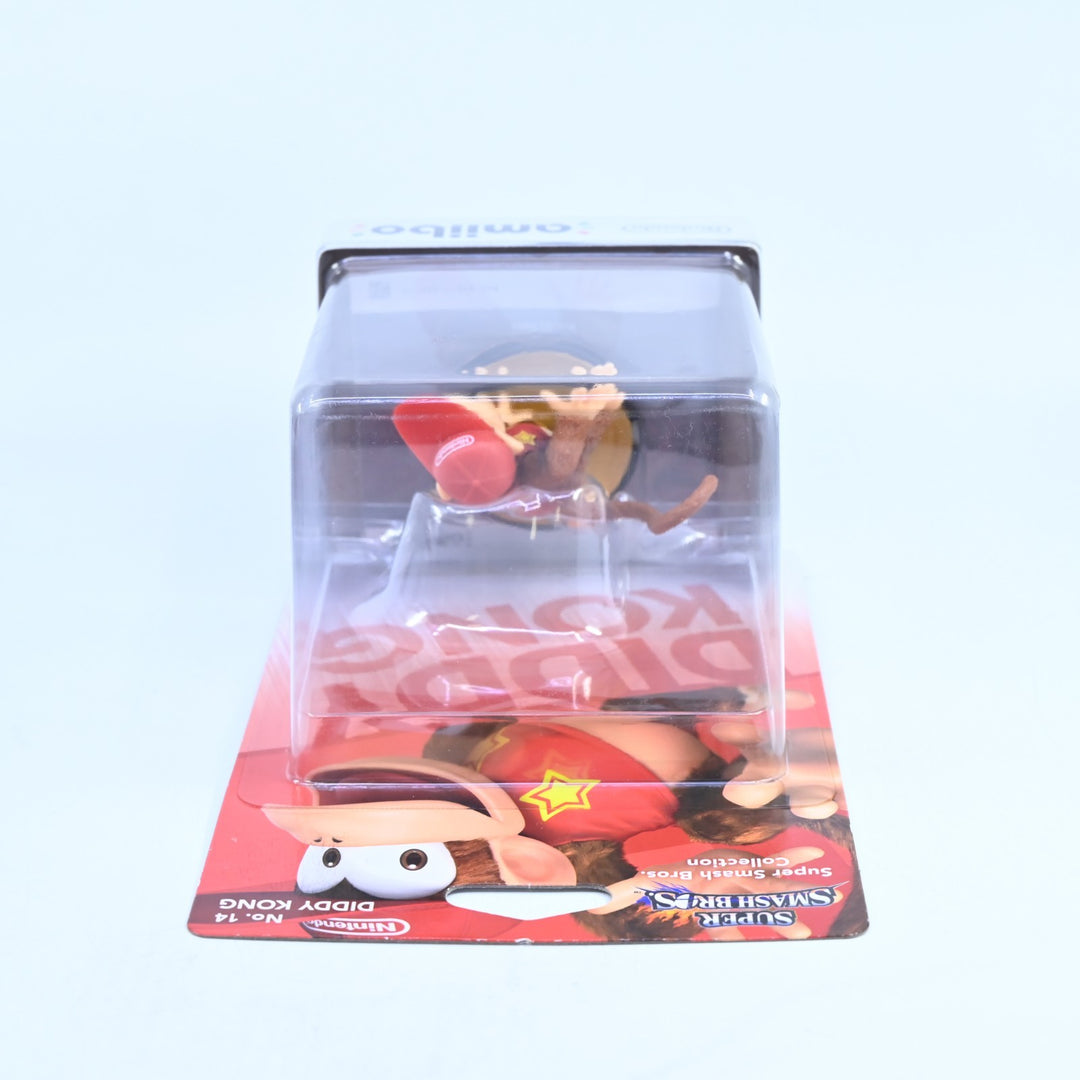 SEALED! Diddy Kong Amiibo No. 14 - Super Smash Bros. Collection - Toy