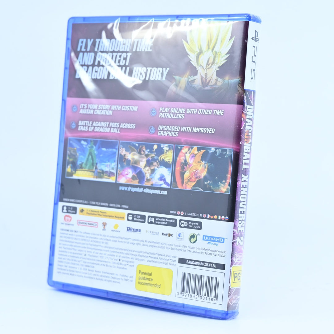 SEALED! Dragonball Xenoverse 2 - Sony Playstation 5 / PS5 Game - FREE POST!
