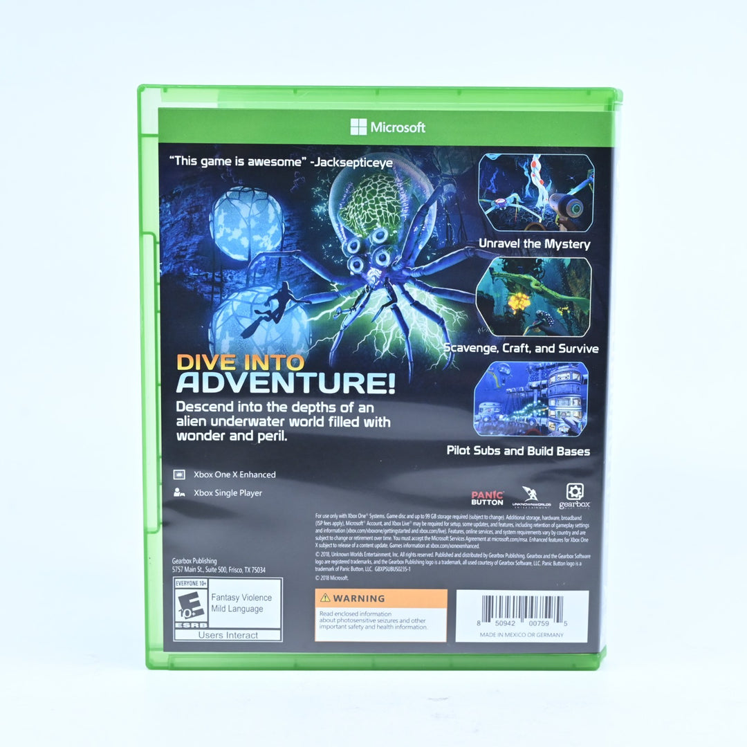 Subnautica - Xbox One Game - Region Free - FREE POST!