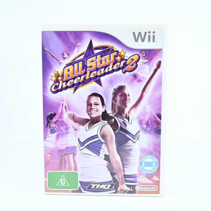 All Star Cheerleader 2 - Nintendo Wii Game + Manual - PAL - MINT DISC!