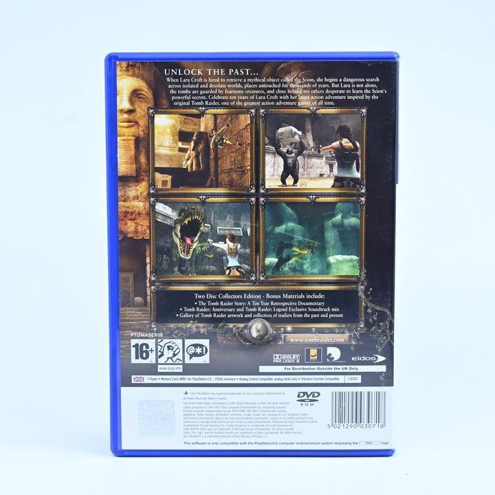 Lara Croft Tomb Raider Anniversary - Collector's Edition - PS2 Game + Manual