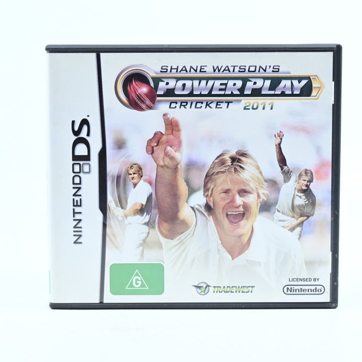 Shane Watson's Power Play Cricket 2011 - Nintendo DS Game - PAL - FREE POST!