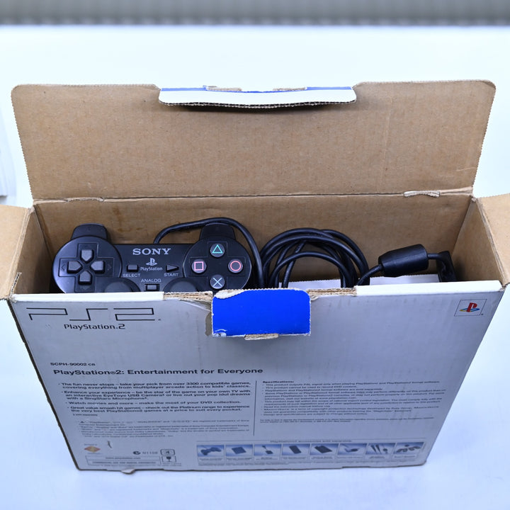 Charcoal Black - PS2 Slim Boxed Console - SCPH-90002 - AUS PAL - FREE POST