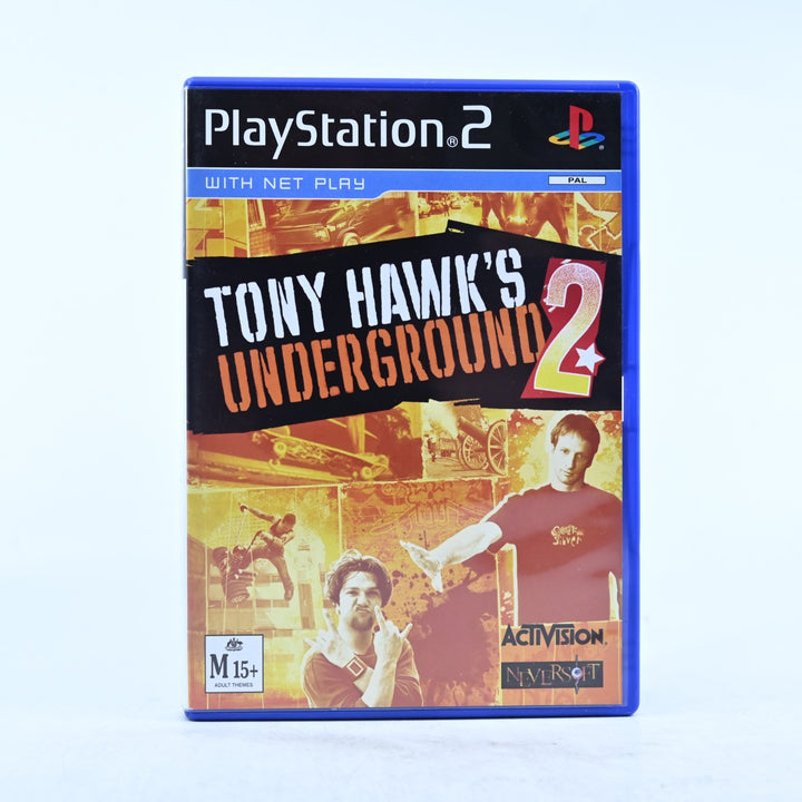 Tony Hawk's Underground 2 - Sony Playstation 2 / PS2 Game + Manual - PAL