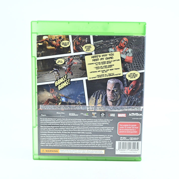 Deadpool - Xbox One Game - PAL - FREE POST!