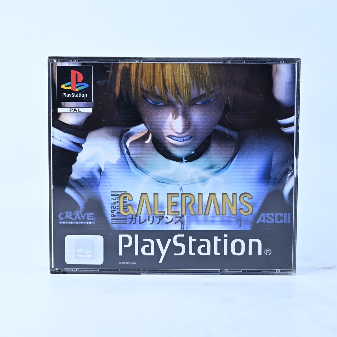 Galerians - Sony Playstation 1 / PS1 Game + Manual - PAL - MINT DISC!