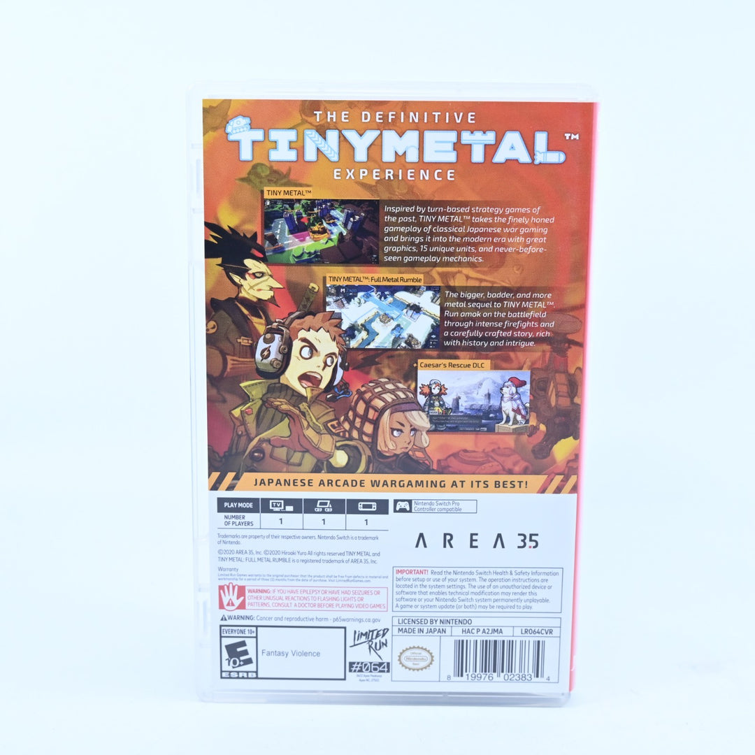 Tiny Metal Ultimate - Nintendo Switch Game - FREE POST!