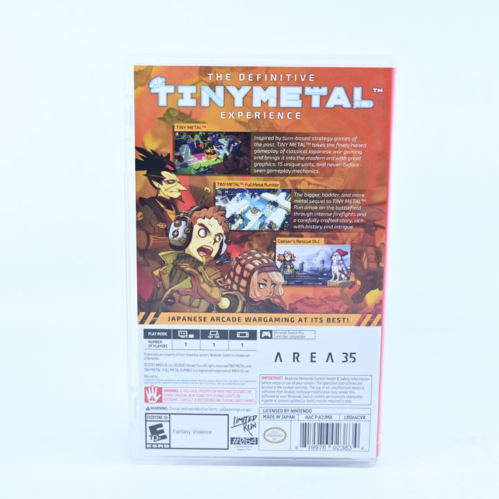 Tiny Metal Ultimate - Nintendo Switch Game - FREE POST!
