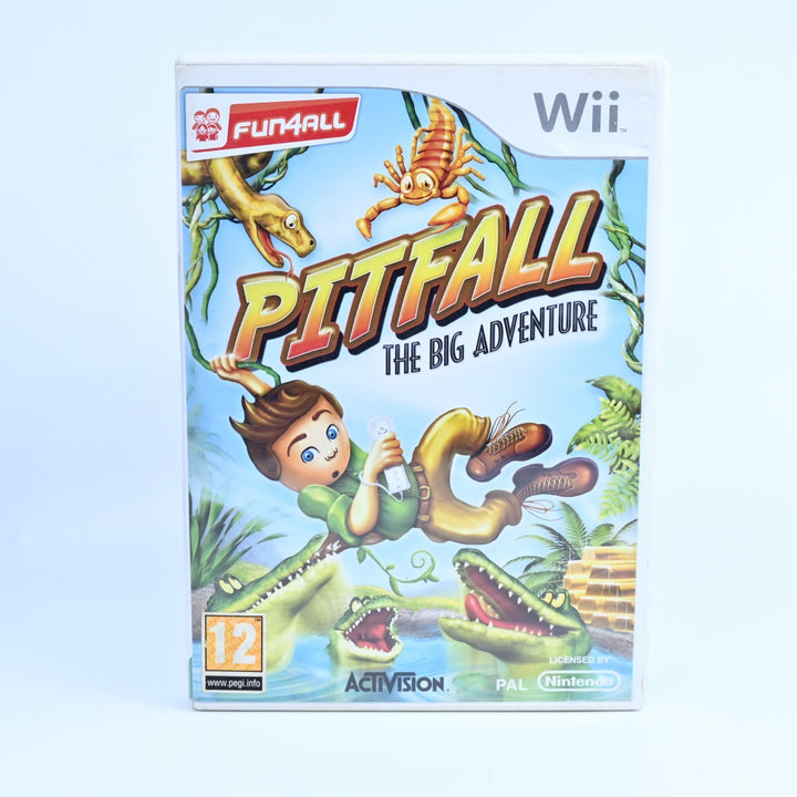 Pitfall: The Big Adventure - Nintendo Wii Game + Manual - PAL - MINT DISC!