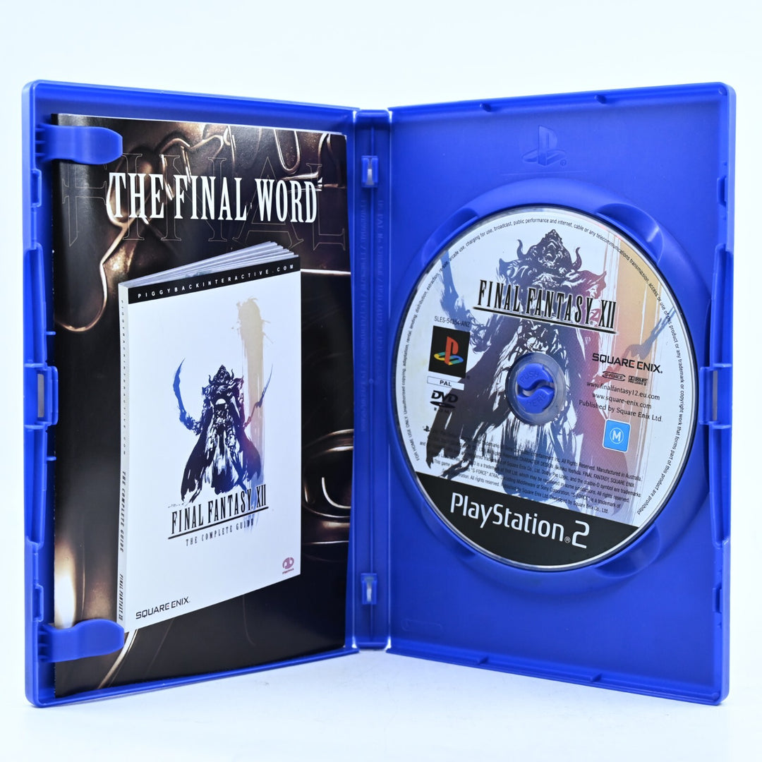 Final Fantasy XII 12 - Sony Playstation 2/PS2 Game - No Manual - PAL - FREE POST