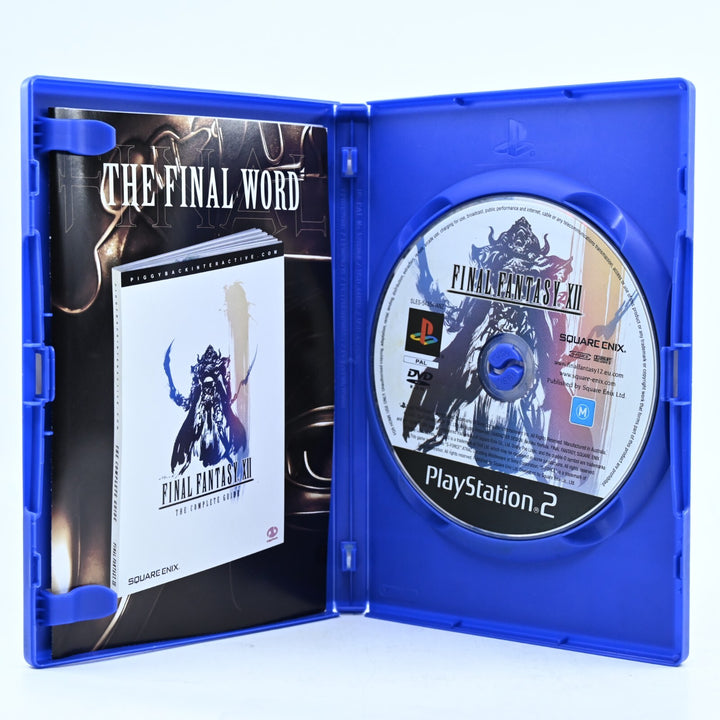 Final Fantasy XII 12 - Sony Playstation 2/PS2 Game - No Manual - PAL - FREE POST
