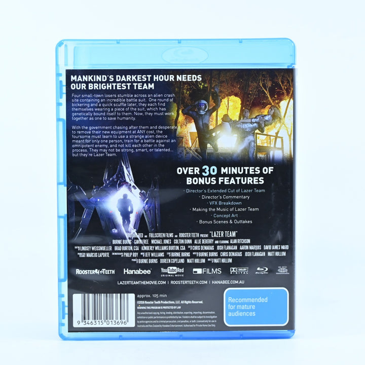 Lazer Team: Director's Cut - Rooster Teeth - Region B - Blu-ray