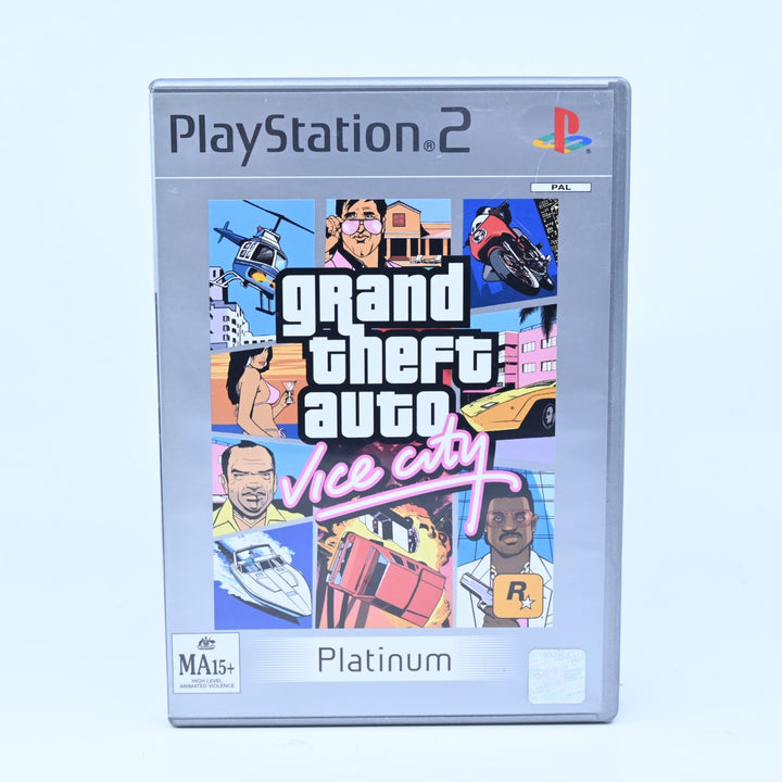 Grand Theft Auto: Vice City - Sony Playstation 2/ PS2 Game + Manual - No Map PAL