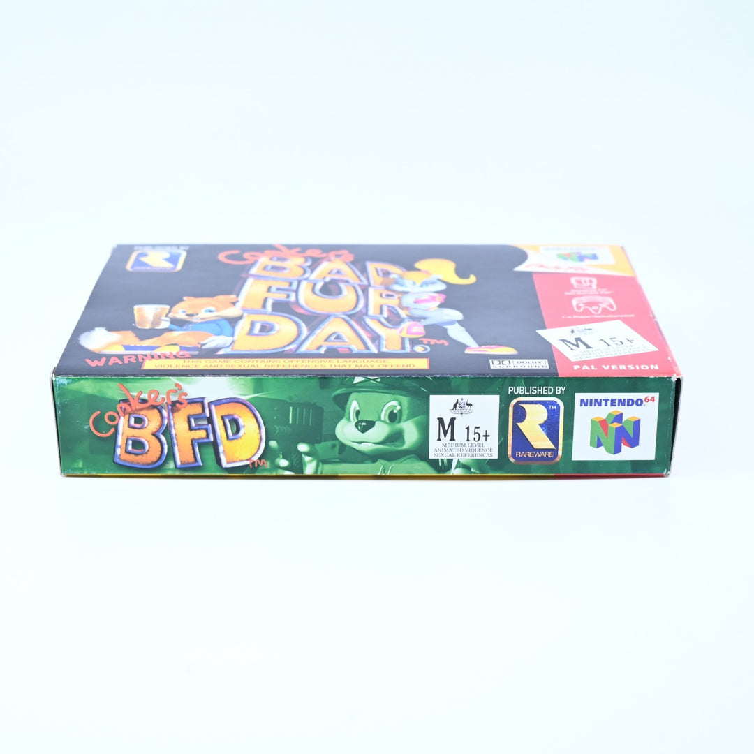 Conker's Bad Fur Day - N64 / Nintendo 64 Boxed Game - PAL - FREE POST!
