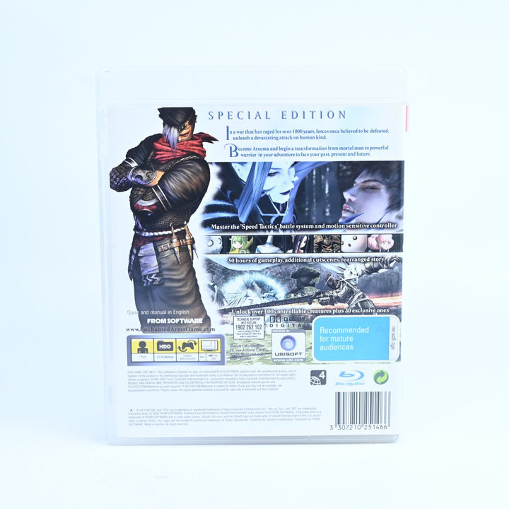 Enchanted Arms - Sony Playstation 3 / PS3 Game + Manual - FREE POST!