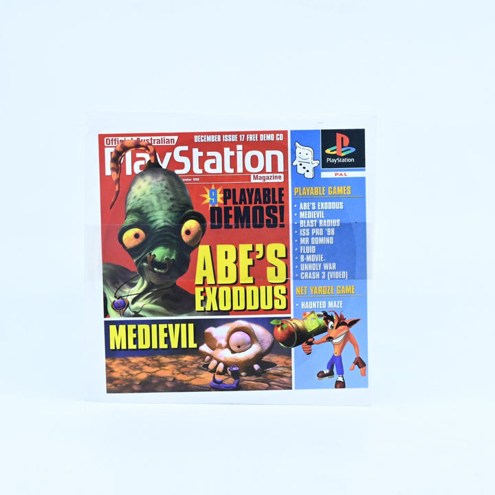 Australian PlayStation Magazine Issue 17 - Demo Disc SCED-01148 - Sony PS1 Game