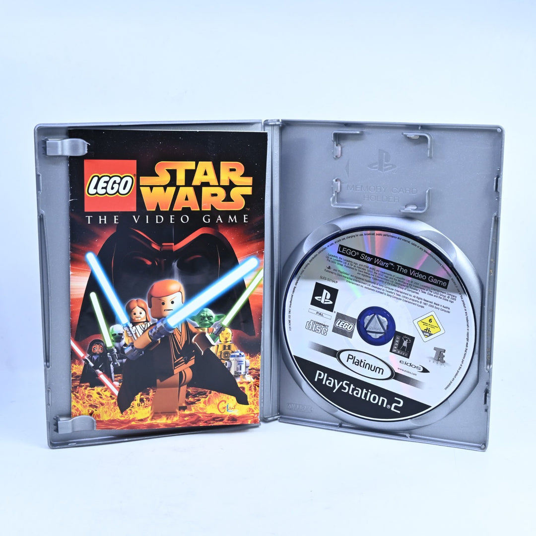 LEGO Star Wars: The Video Game - Sony Playstation 2 / PS2 Game + Manual - PAL