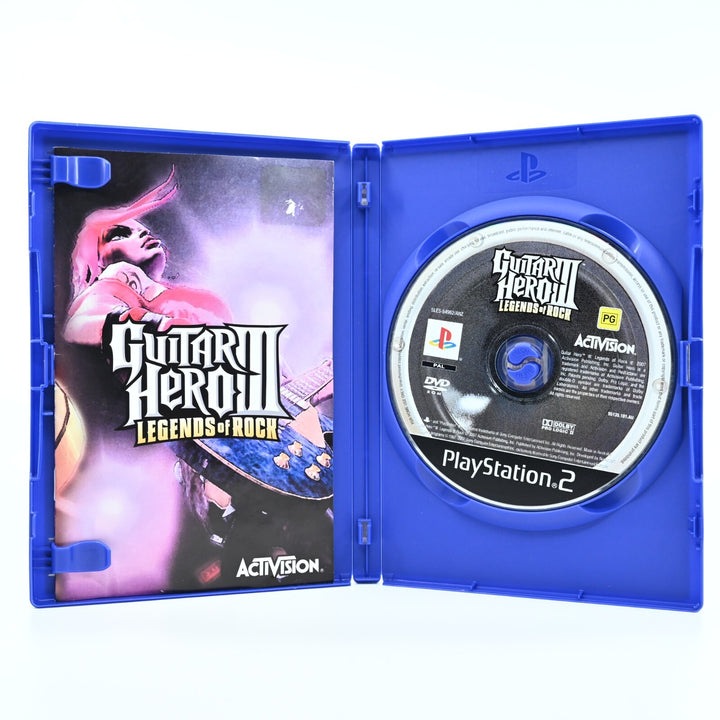 Guitar Hero III 3: Legends of Rock - Sony Playstation 2 / PS2 Game - PAL