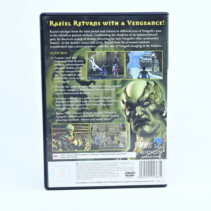 Soul Reaver 2: The Legacy of Kain Series - Sony PS2 Game + Manual - MINT DISC!