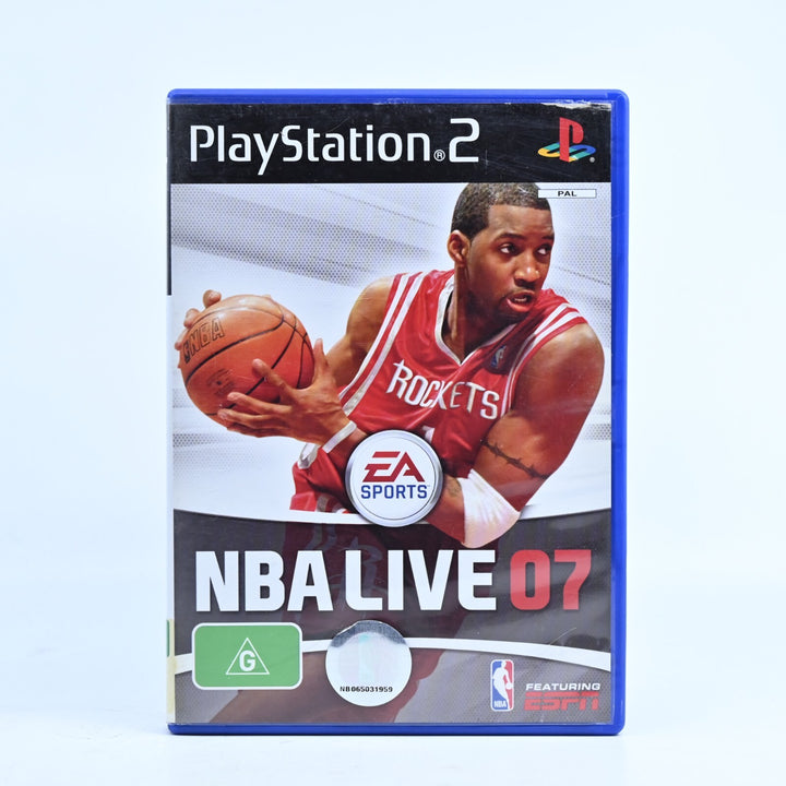 NBA Live 07 - Sony Playstation 2 / PS2 Game + Manual - PAL - MINT DISC!