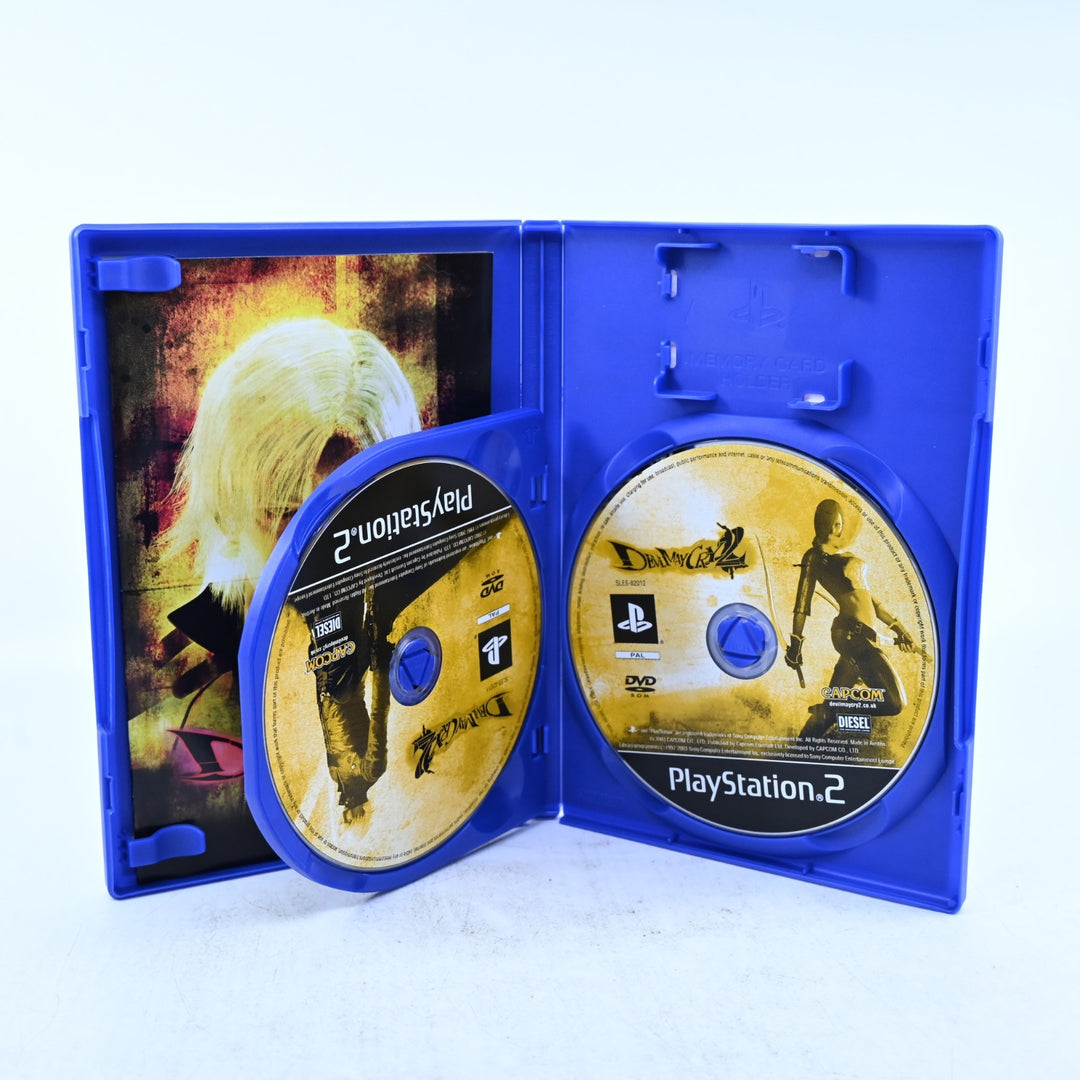 Devil May Cry 2 - Sony Playstation 2 / PS2 Game + Manual - PAL - MINT DISC!