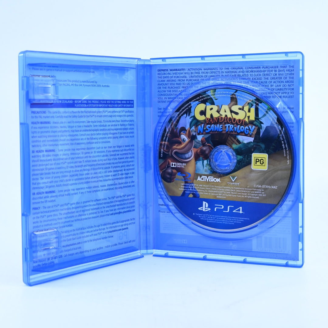 Crash Bandicoot: N Sane Trilogy - Sony Playstation 4 / PS4 Game - FREE POST!