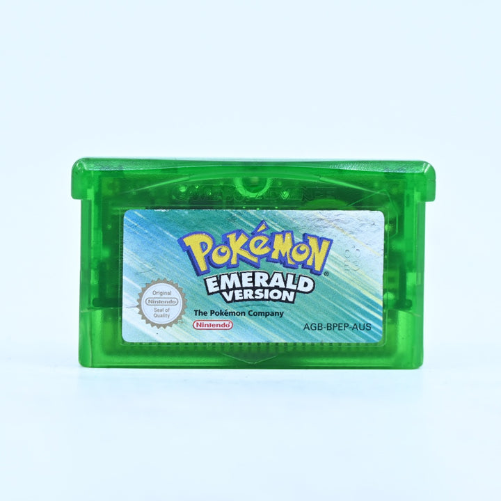 Pokemon Emerald Version - GBA Game - PAL - NEW BATTERY!