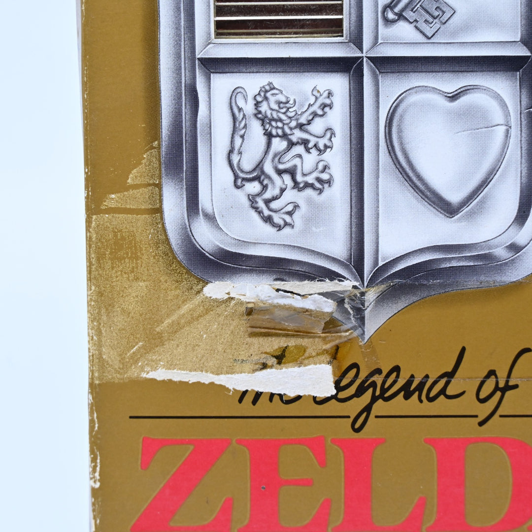The Legend of Zelda - Nintendo Entertainment System / NES Boxed Game - PAL
