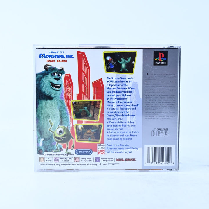 Monsters, Inc. Scare Island - Sony Playstation 1 / PS1 Game + Manual - PAL